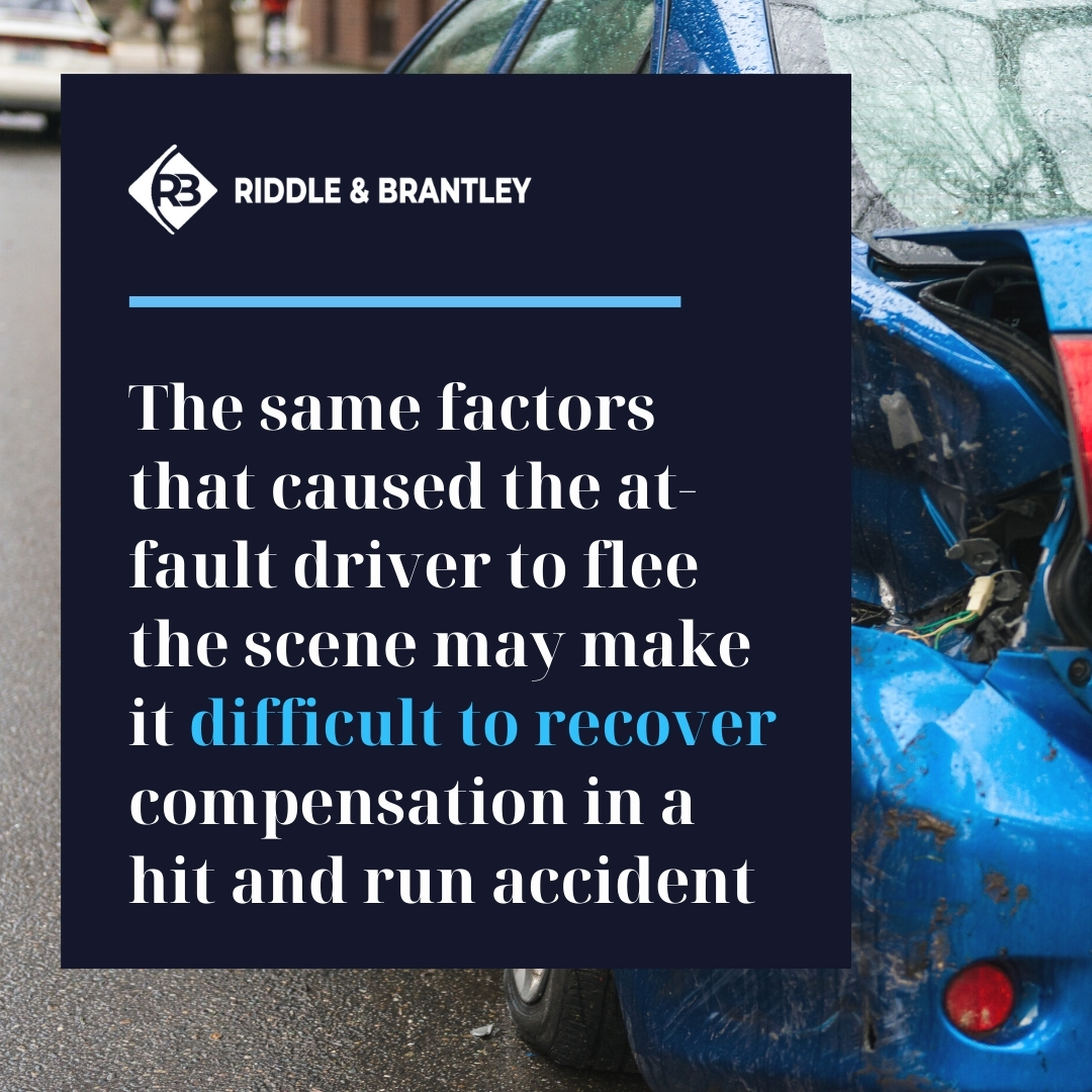 How to Recover Compensation in a Hit and Run Accident - Riddle & Brantley
