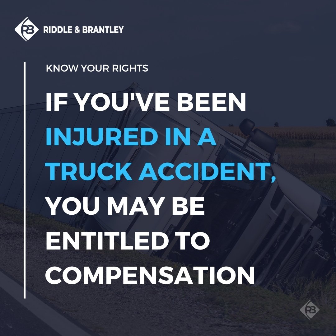 Justicia para las víctimas de accidentes de camiones en Harrisburg NC - Riddle y Brantley