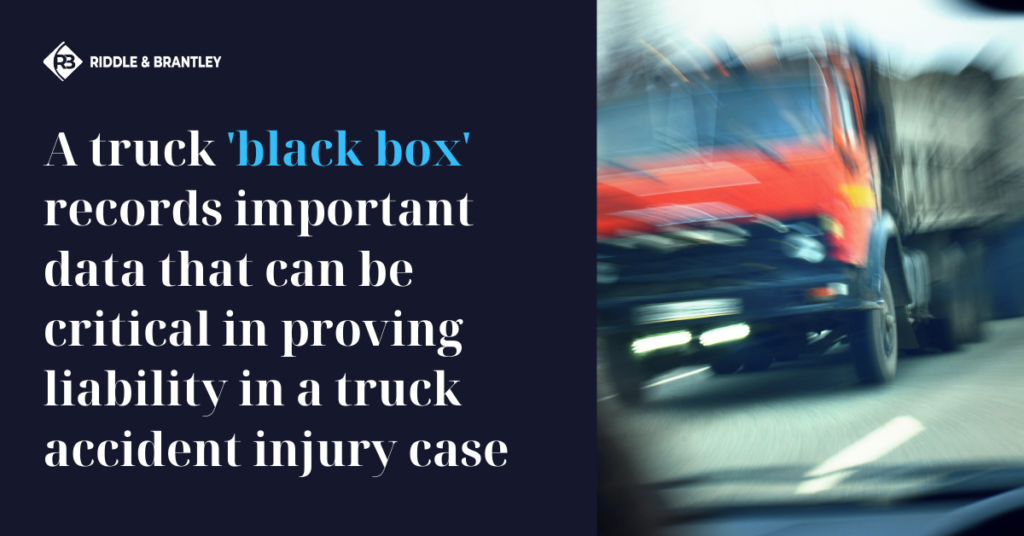 What is a Black Box and How Can It Help My Truck Accident Case?