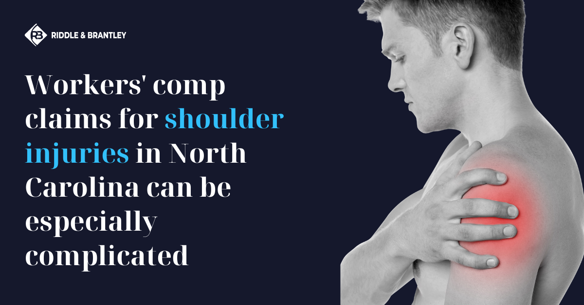 Workers Comp claims for Shoulder Injuries in North Carolina can be especially complicated - Riddle & Brantley