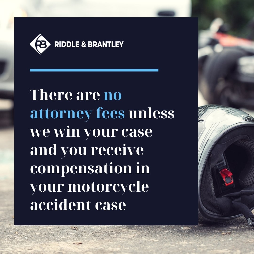 Asequible Abogado de Accidente de Motocicleta Manejo de Casos en Matthews NC - Riddle y Brantley