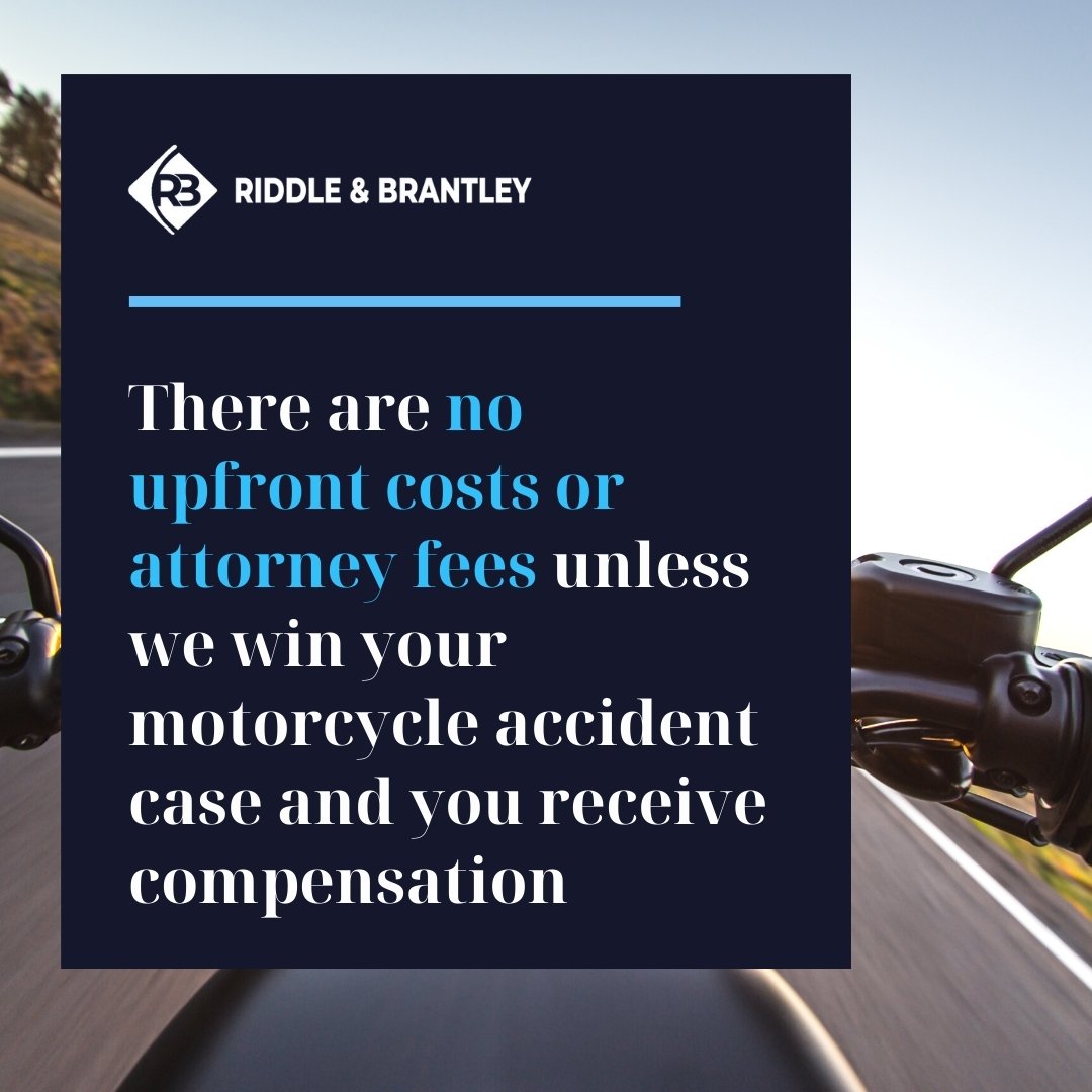 Abogado Asequible de Accidente de Motocicleta Sirviendo a New Bern NC - Riddle &amp; Brantley
