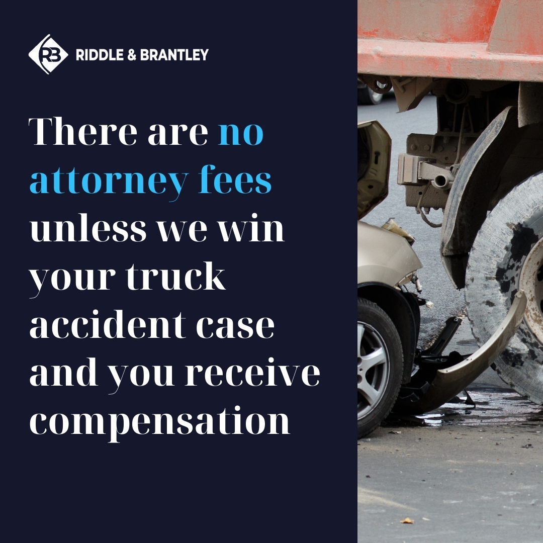 Affordable NC Truck Accident Lawyers - Riddle & Brantley