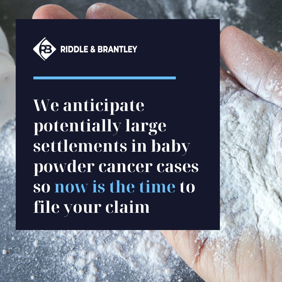 Baby Powder Cancer Claims Attorney - Riddle & Brantley