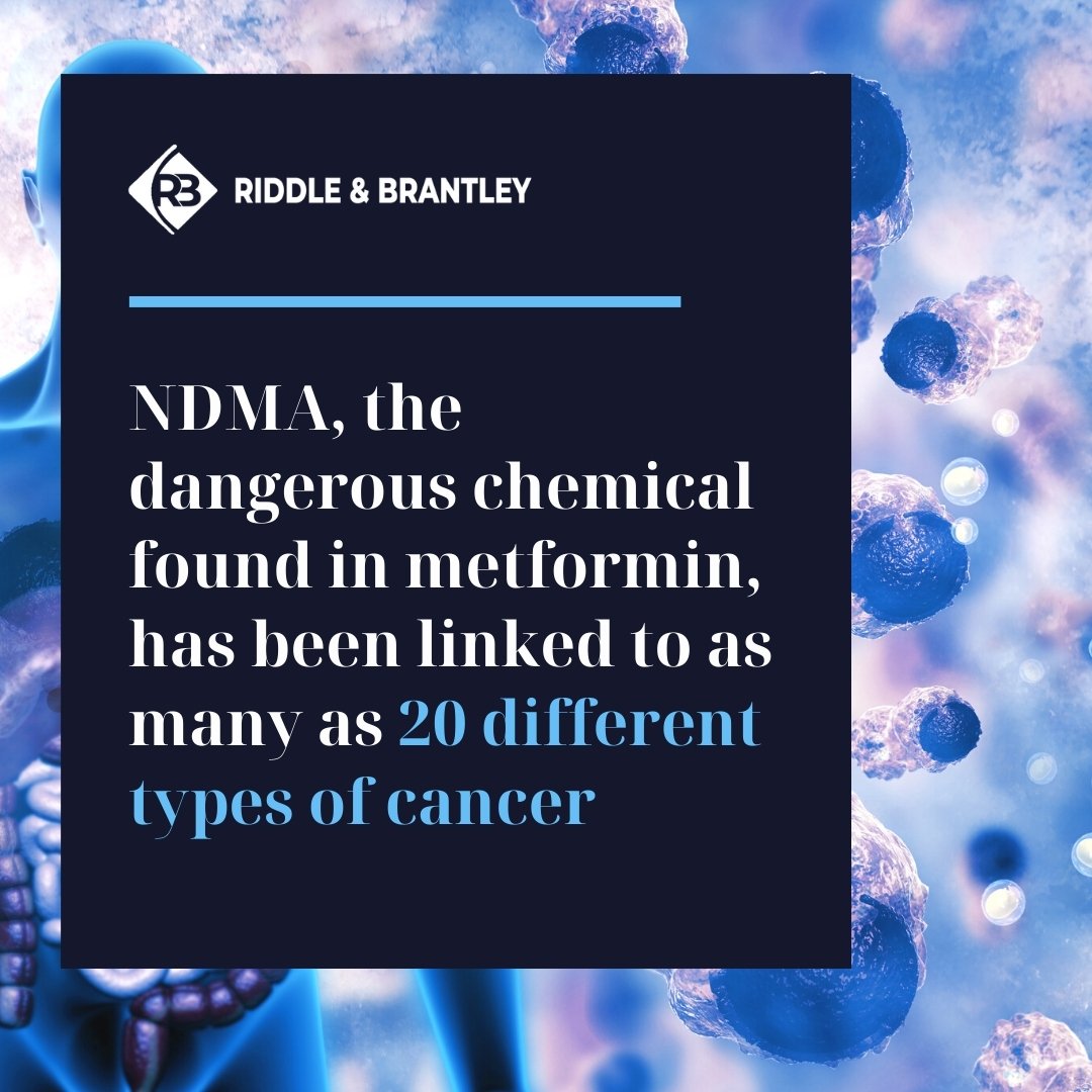 NDMA in Metformin Linked to Cancer - Riddle & Brantley
