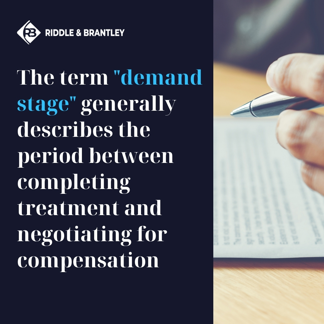 What is the Demand Stage in a Personal Injury Case_ - Riddle & Brantley (1)