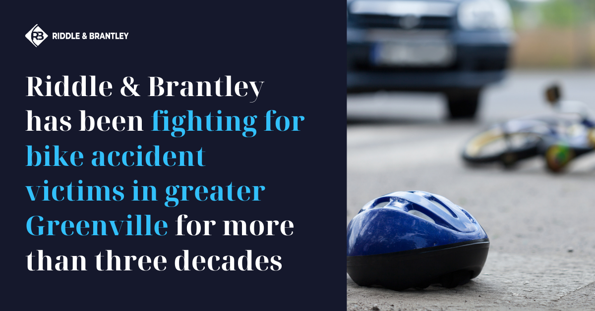 Greenville Bicycle Accident Lawyer - Riddle & Riddle