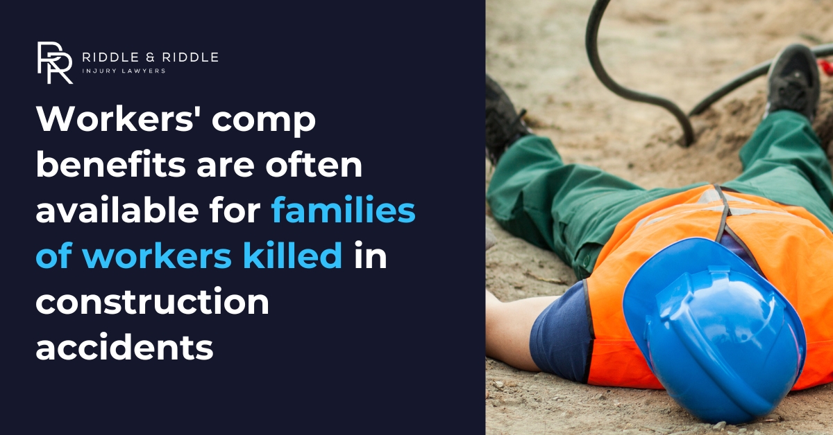 Construction Accident Death Benefits for Surviving Family Members