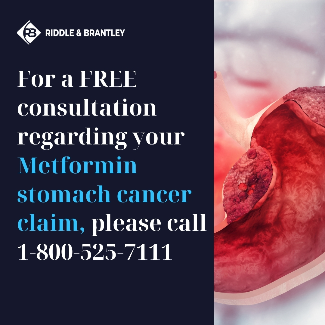Stomach Cancer and Metformin - Lawsuit Attorneys at Riddle & Brantley