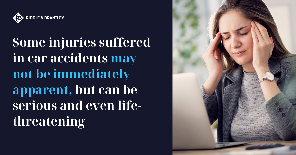 What Are Symptoms of Delayed Onset Injury in Car Accidents?