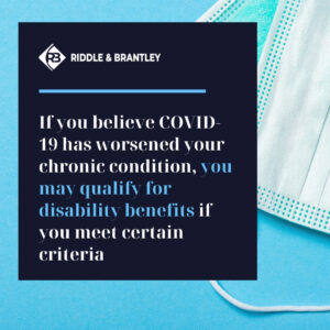 Coronavirus and Disability Benefits - Riddle & Riddle