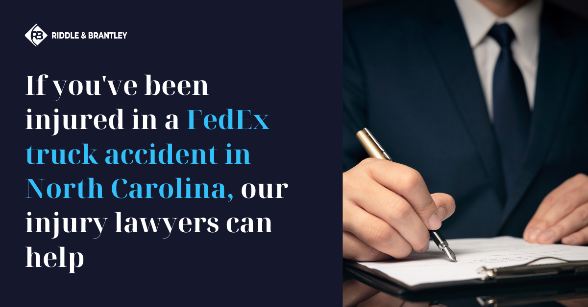 If you've been injured in a FedEx truck acciden, our injury lawyers can help