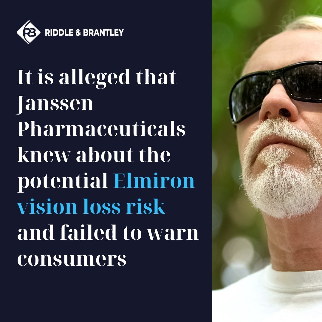 Janssen Pharmaceuticals and Elmiron Vision Loss Lawsuits - Riddle & Brantley