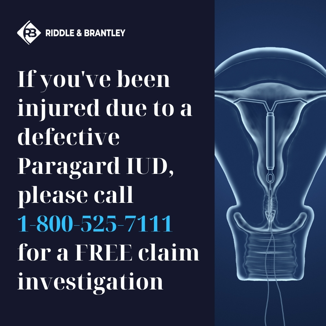 Paragard Claim Attorney - Riddle & Brantley