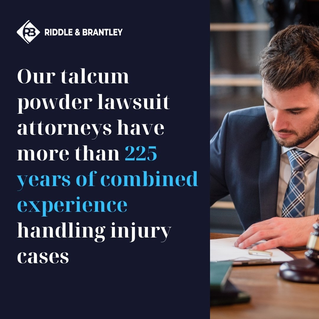 Talcum Powder Lawsuit Attorneys - Riddle & Brantley
