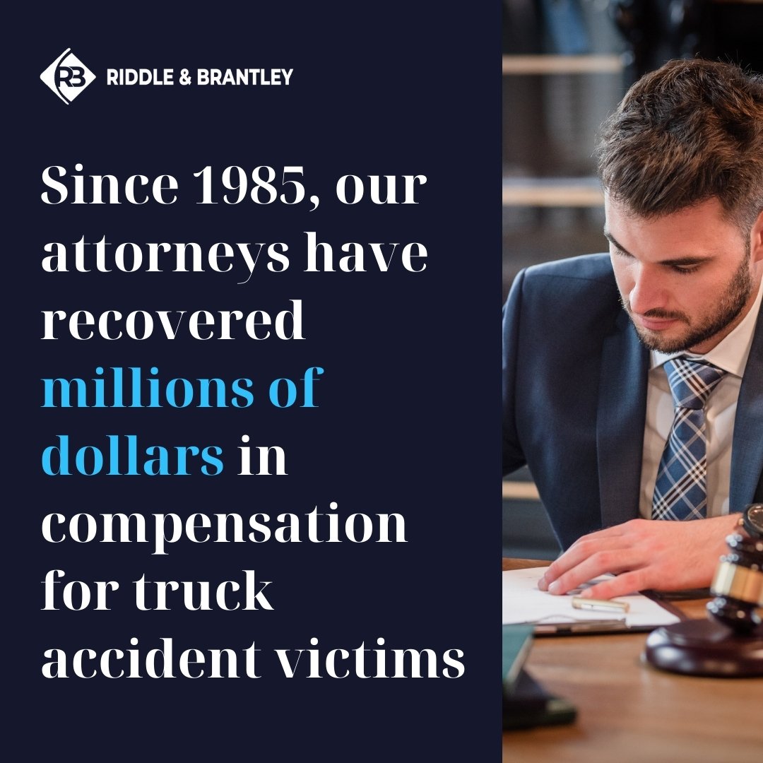 Since 1985, our attorneys have recovered millions of dollars in compensation for truck accident victims