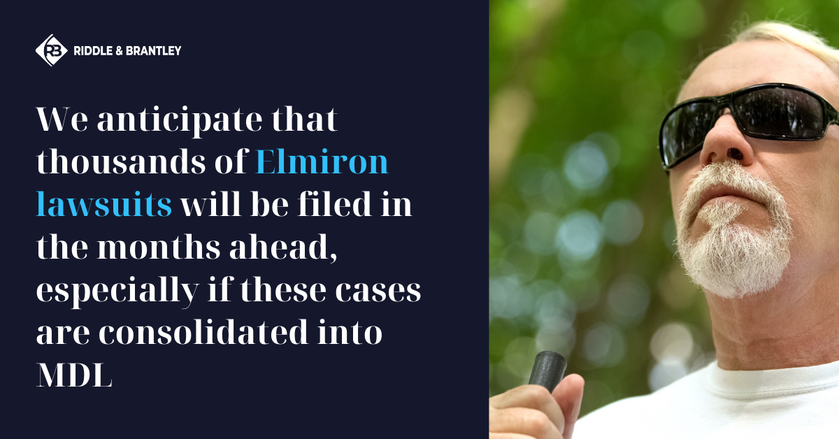 ¿Cuál es la situación de las demandas contra Elmiron? - Riddle &amp; Brantley