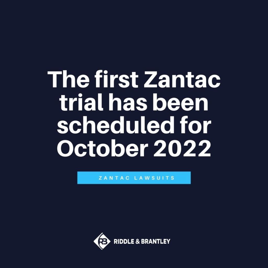 When Do Zantac Trials Start