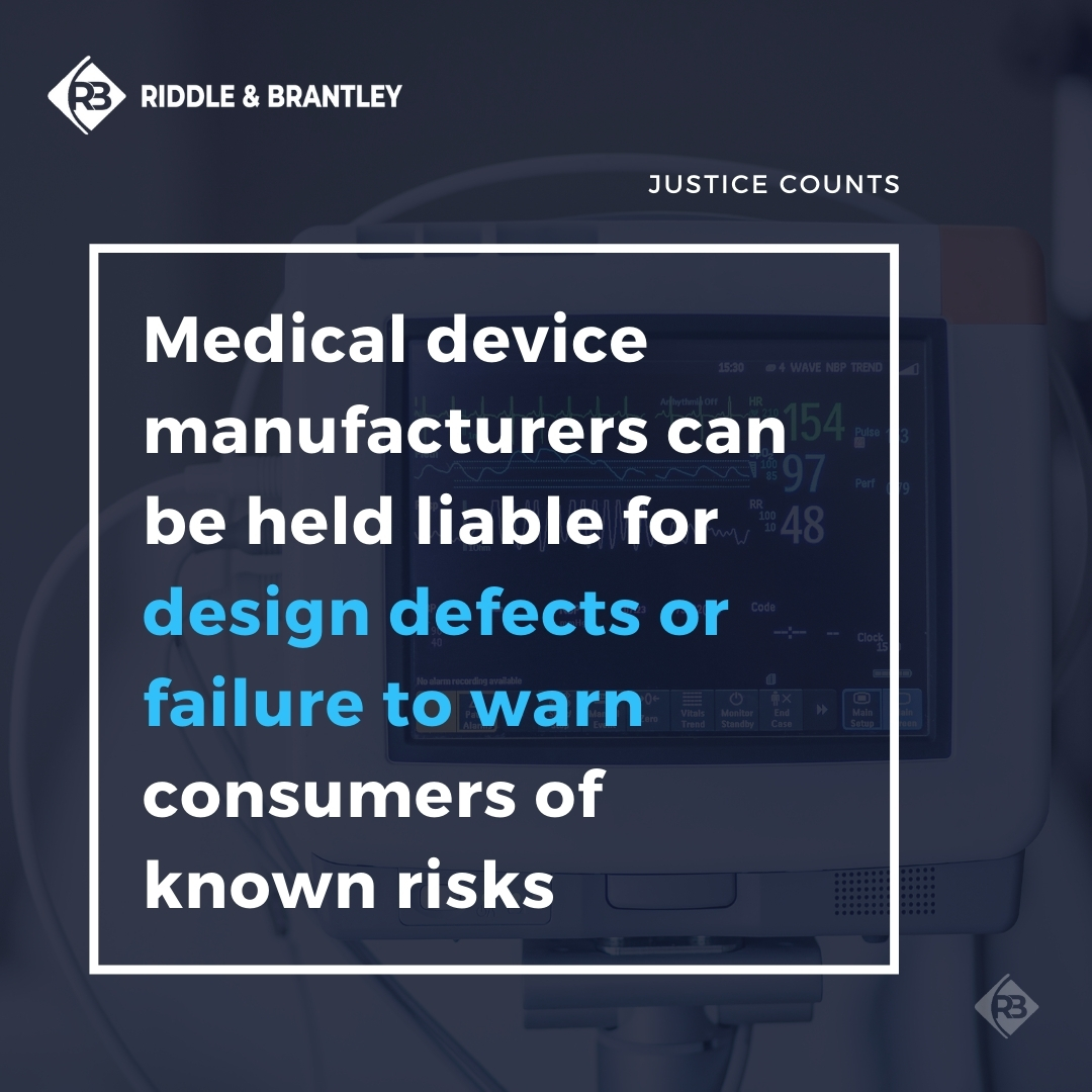 Defective Medical Device Lawsuits - Riddle & Riddle
