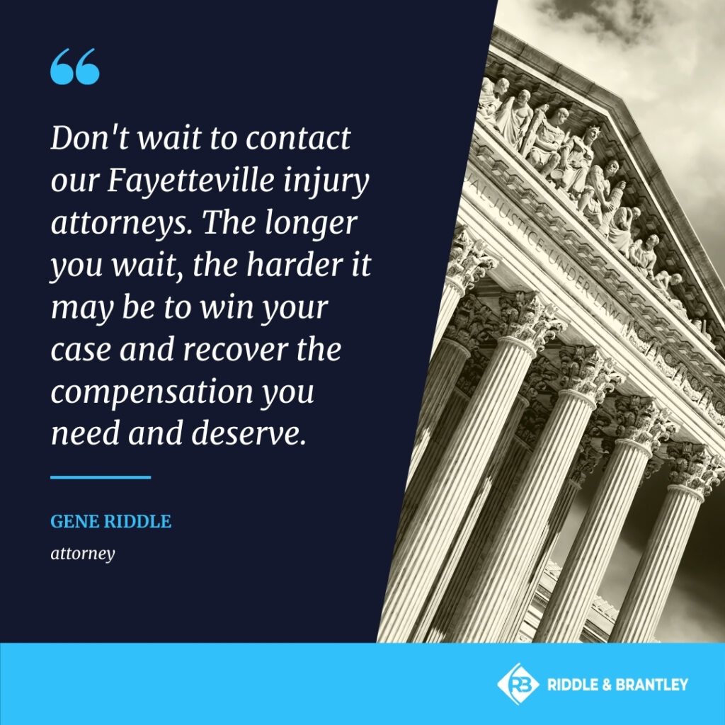 Fayetteville Personal Injury Lawyer - Riddle & Riddle