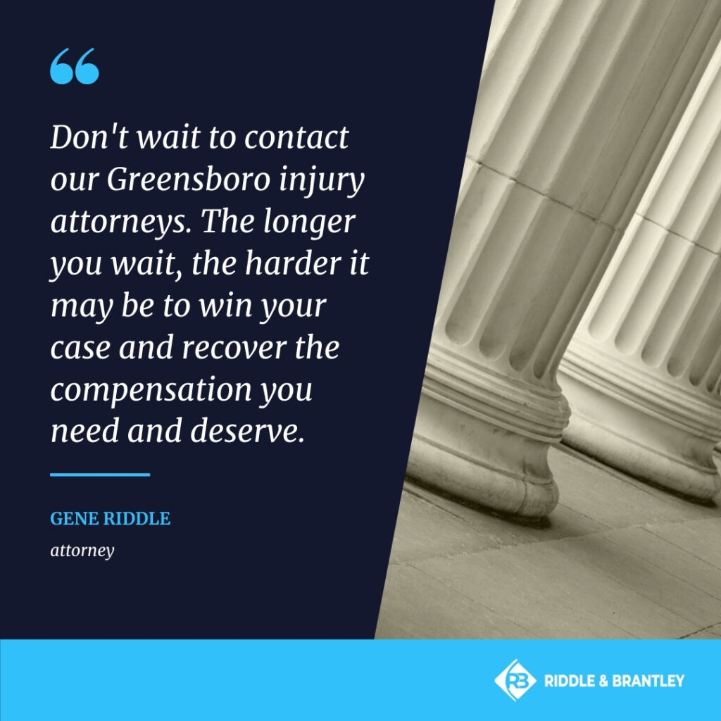 Greensboro Personal Injury Lawyer - Riddle & Riddle