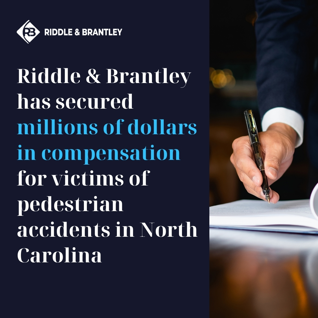 Carolina del Norte Abogados de accidentes de peatones - Riddle y Brantley