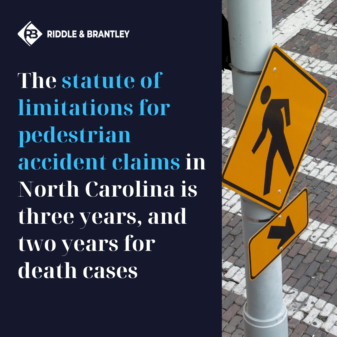 What Is the Statute of Limitations on Pedestrian Accident Lawsuits in North Carolina?