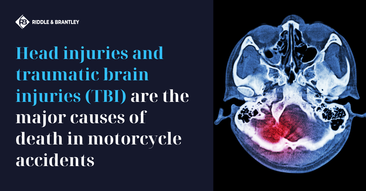 What is the Major Cause of Death in Motorcycle Accidents - Riddle & Brantley
