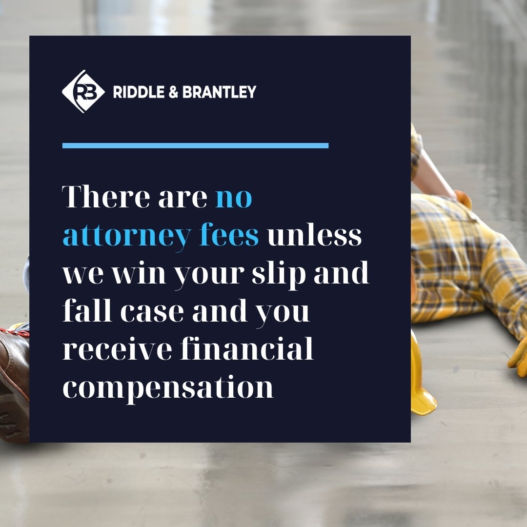 Affordable Slip and Fall Attorney in North Carolina - Riddle & Brantley