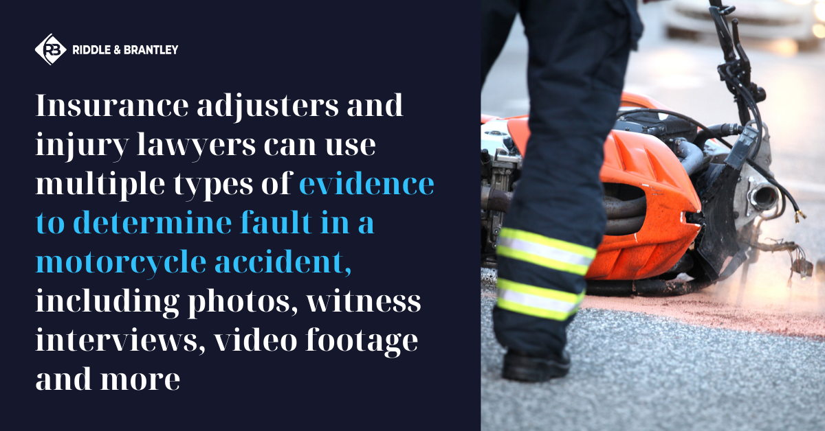 How is Fault Determined in a Motorcycle Accident in North Carolina?
