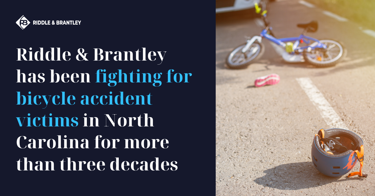 North Carolina Bicycle Accident Lawyer - Riddle & Brantley