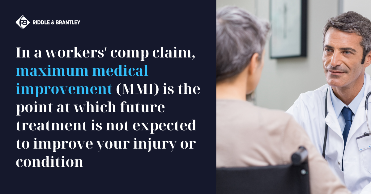 What is Maximum Medical Improvement in a Workers Comp Claim - Riddle & Brantley