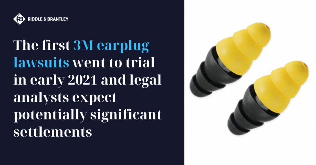 3M Earplug Lawsuit Update - Riddle & Brantley