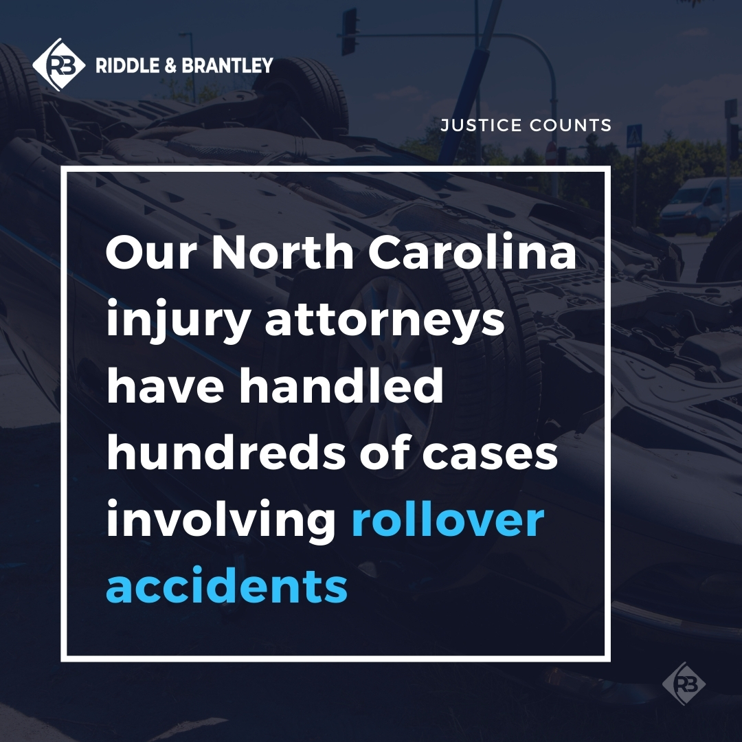 Our North Carolina injury attorneys have handled hundreds of cases involving rollover accidents.