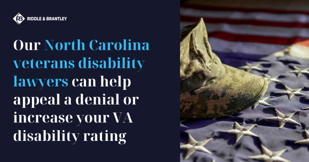 North Carolina VA Disability Lawyer - Riddle & Brantley
