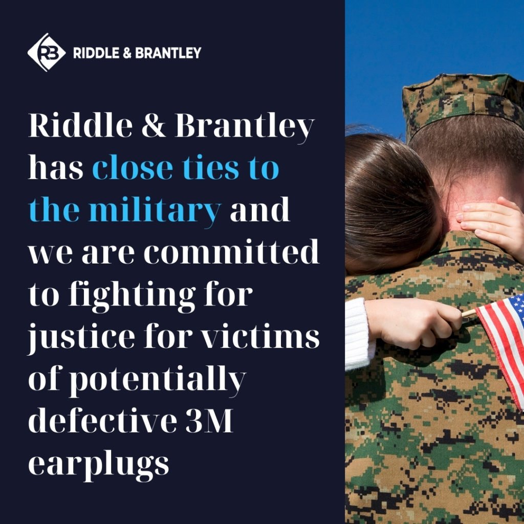 Our Commitment to 3M Earplugs Victims - Riddle & Brantley