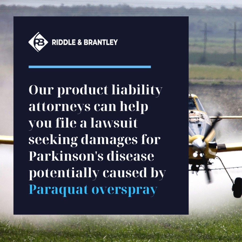 Paraquat Overspray Lawsuit Attorneys - Riddle & Brantley