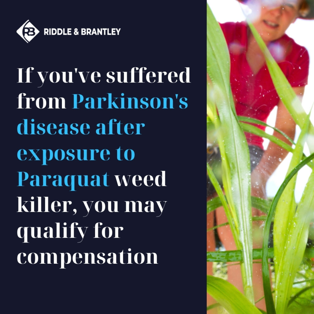 Paraquat Weed Killer and Parkinsons Disease Lawyer - Riddle & Brantley