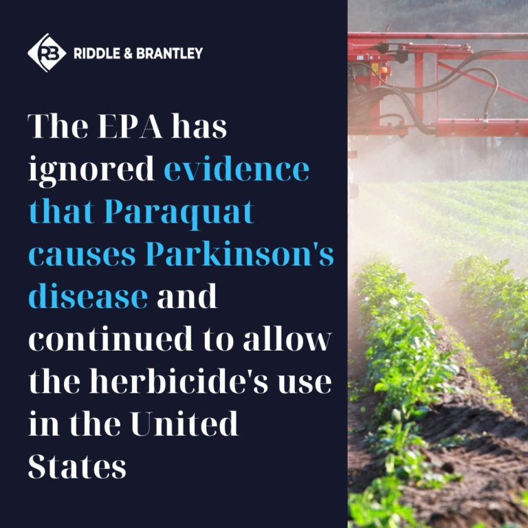 Why is Paraquat Still Allowed in the United States? Riddle & Brantley