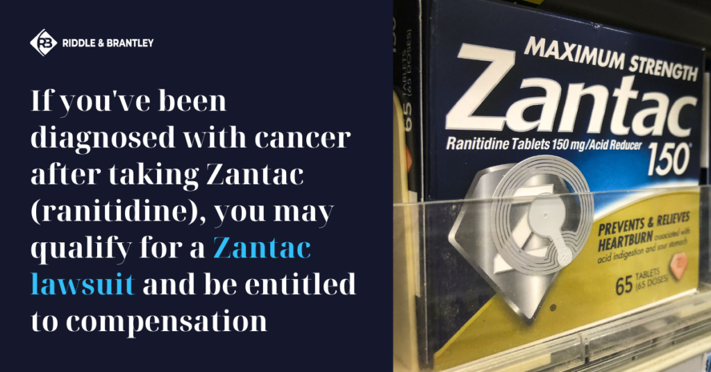Zantac Lawsuit - Riddle & Brantley Zantac Attorneys (1)