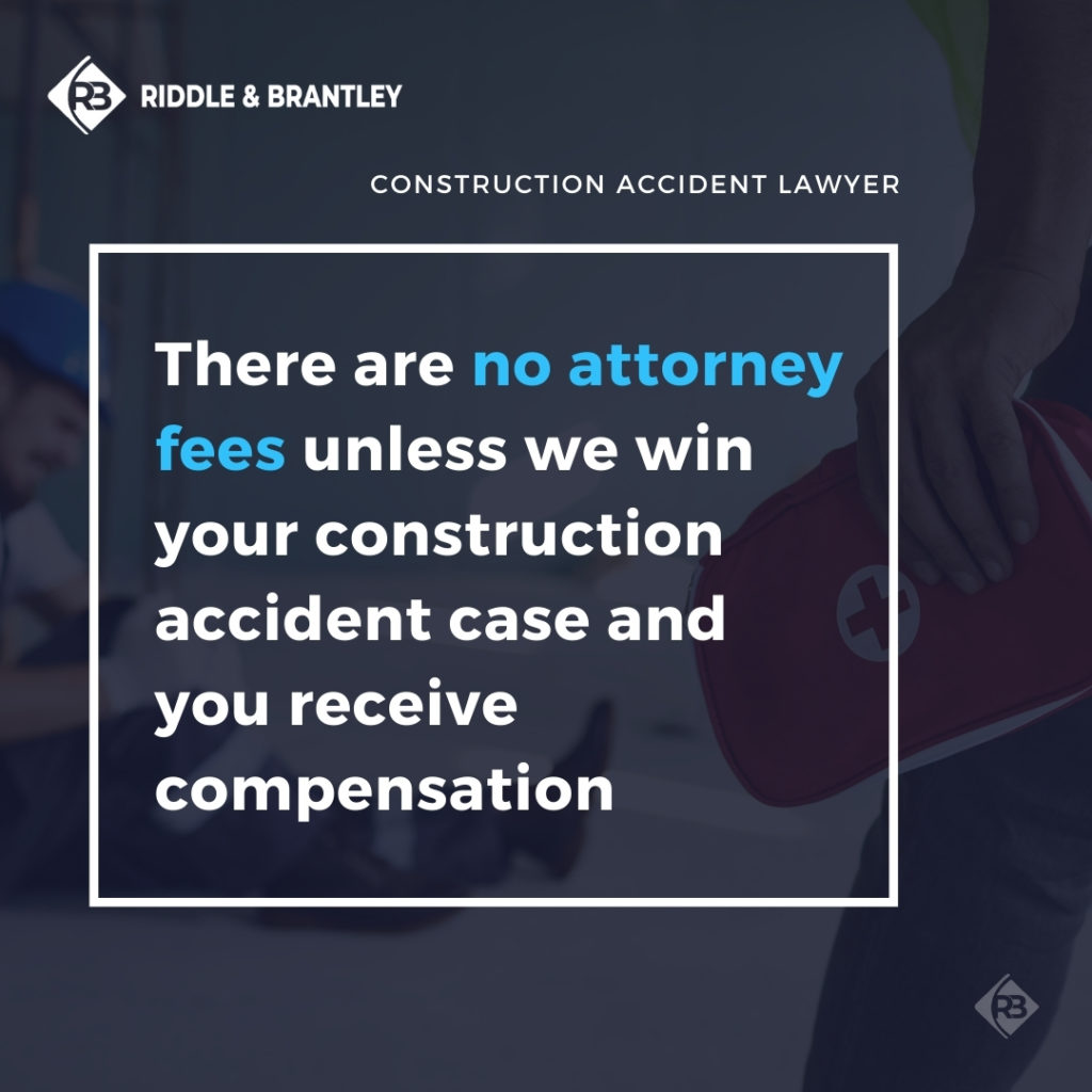 Affordable NC Construction Accident Lawyer - Riddle & Brantley