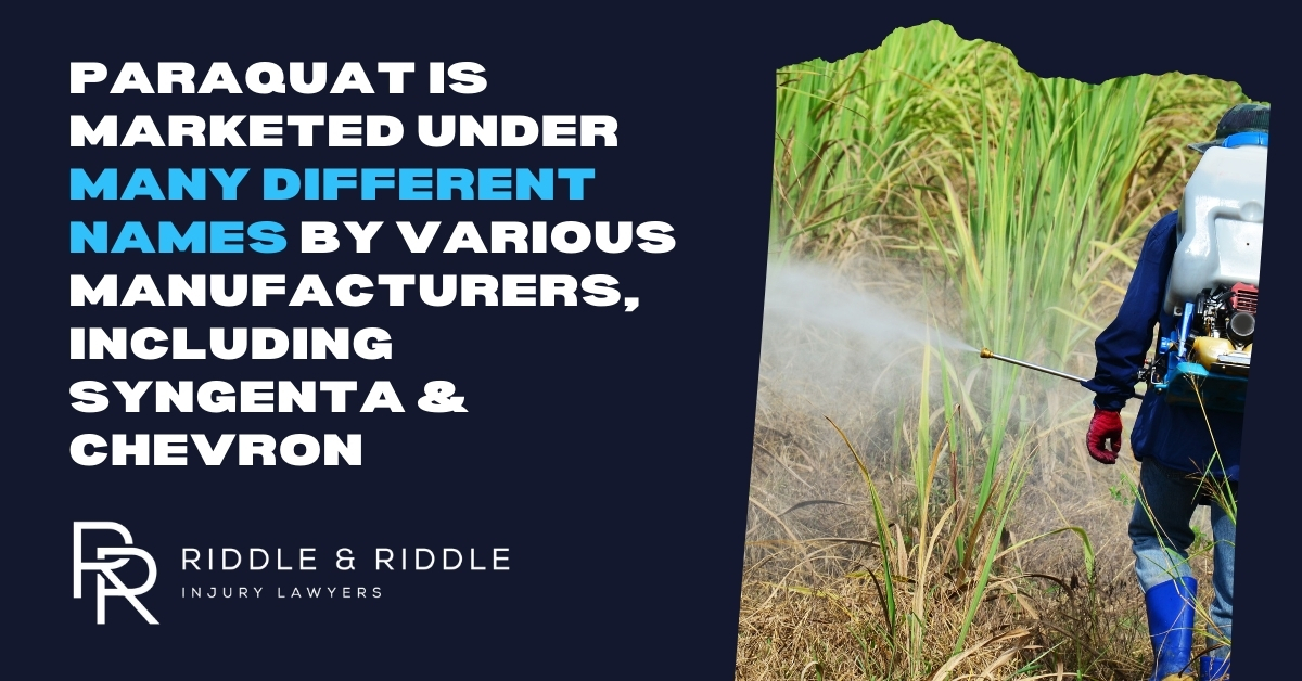 What Herbicides Contain Paraquat?