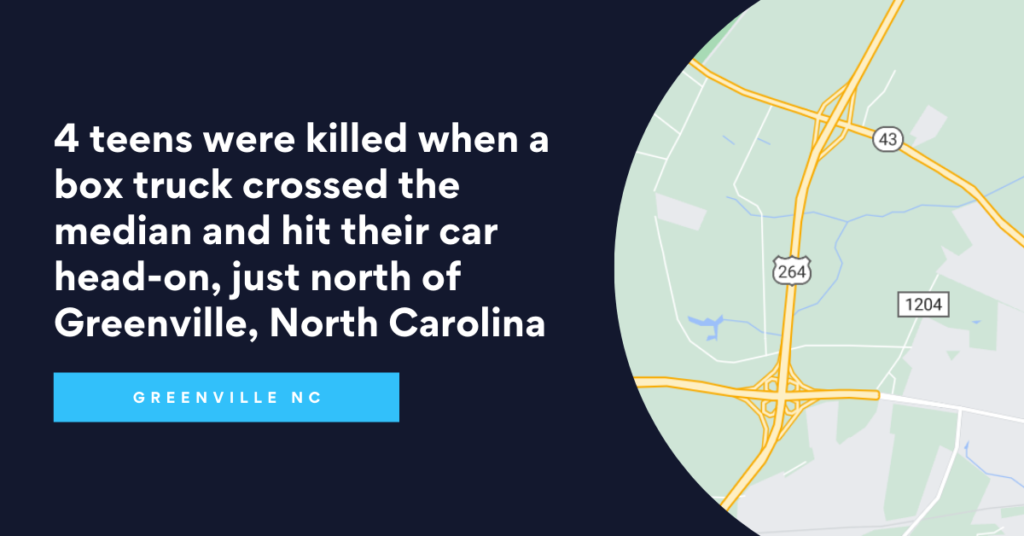 4 Teens Killed in Car Accident in Greenville North Carolina - Riddle & Brantley
