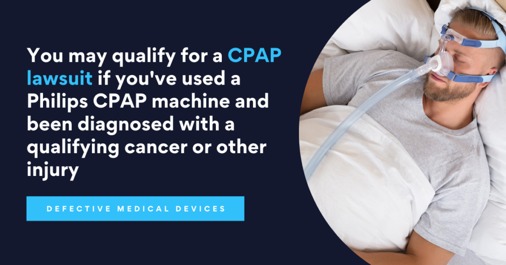 Can I File a CPAP Lawsuit - Riddle & Brantley