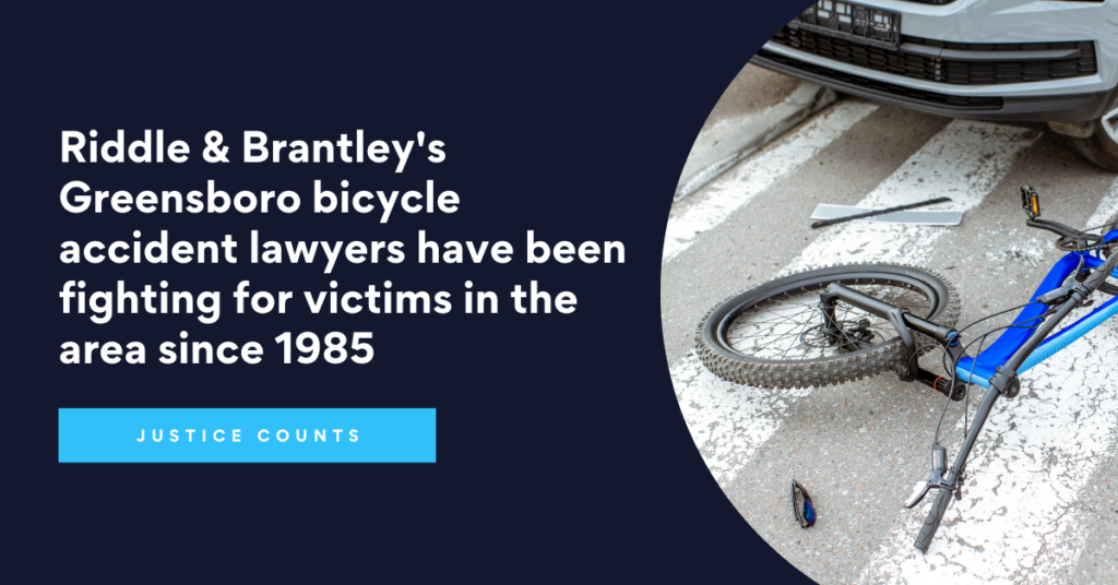 Greensboro Bicycle Accident Lawyer - Riddle & Brantley