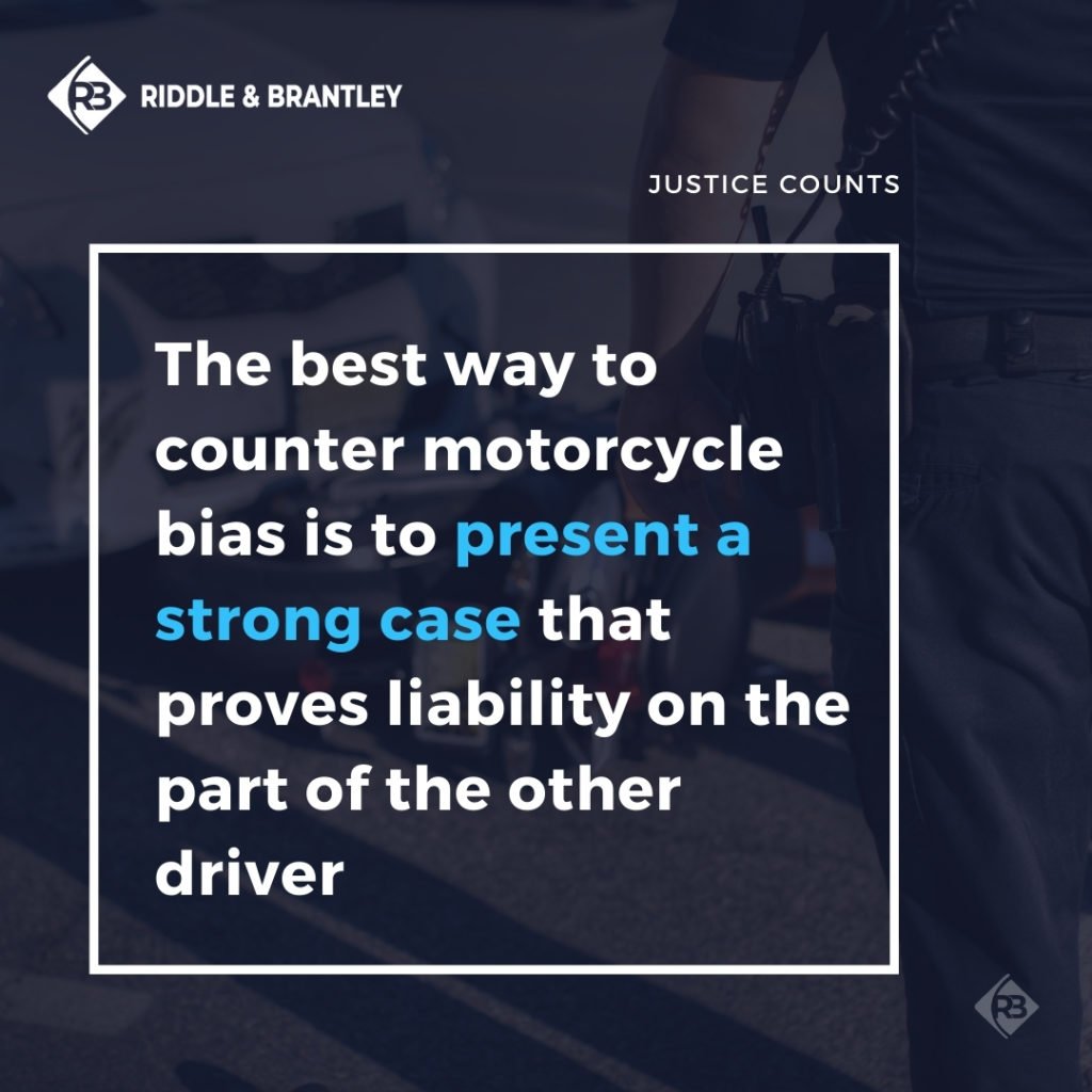 How to Counter Motorcycle Bias in an Accident Claim - Riddle & Brantley