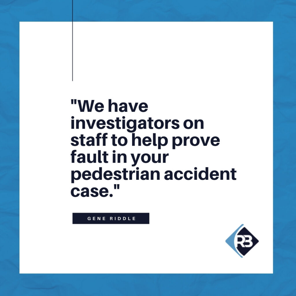 Pedestrian Accident Attorneys in Greenville NC - Riddle & Riddle
