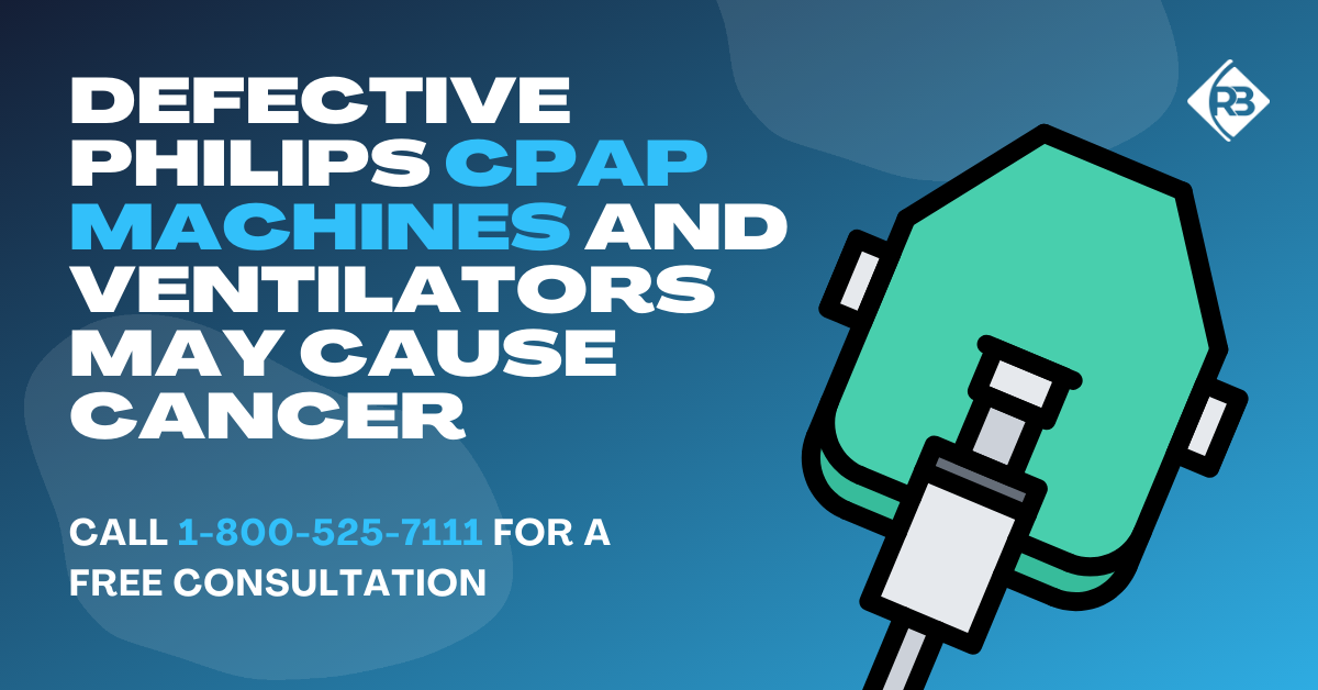 Acción legal contra Philips y su ventilador CPAP · Lesiones personales
