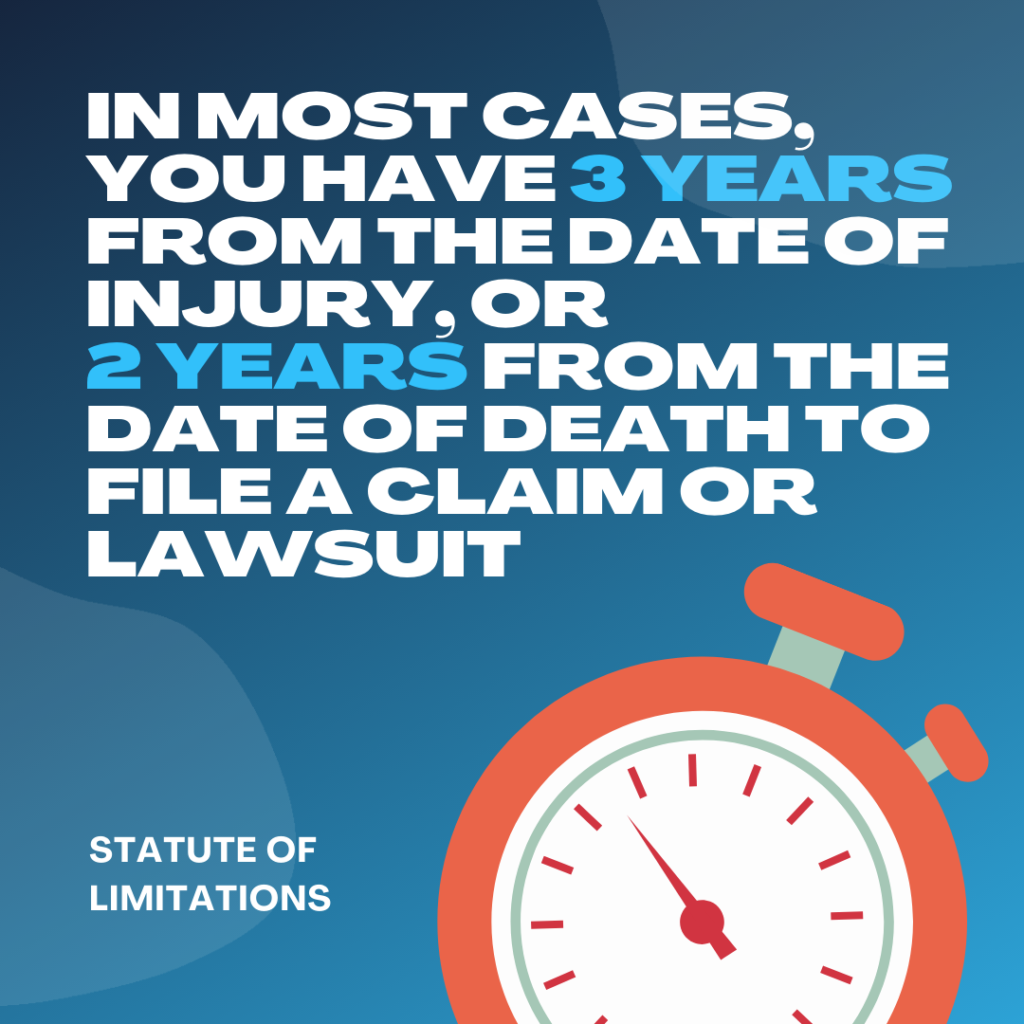 Statute of Limitations in Personal Injury Cases in North Carolina - Riddle & Brantley