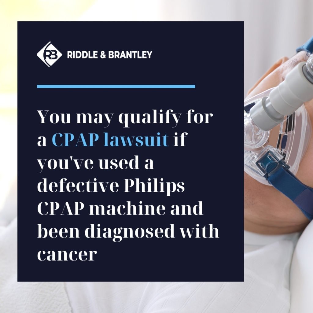CPAP Lawsuit Attorneys - Riddle & Brantley (1)